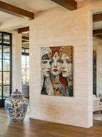 Modern Mosaic Trio – Surreal Mosaic Wall Art 164