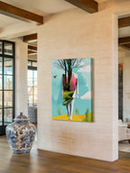 Modern Surreal Portrait – Surreal Contemporary Figure Wall Art 234