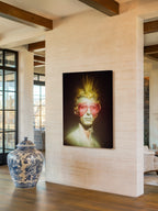 Futuristic Portrait – Surreal Sci-Fi Figure Wall Art 381