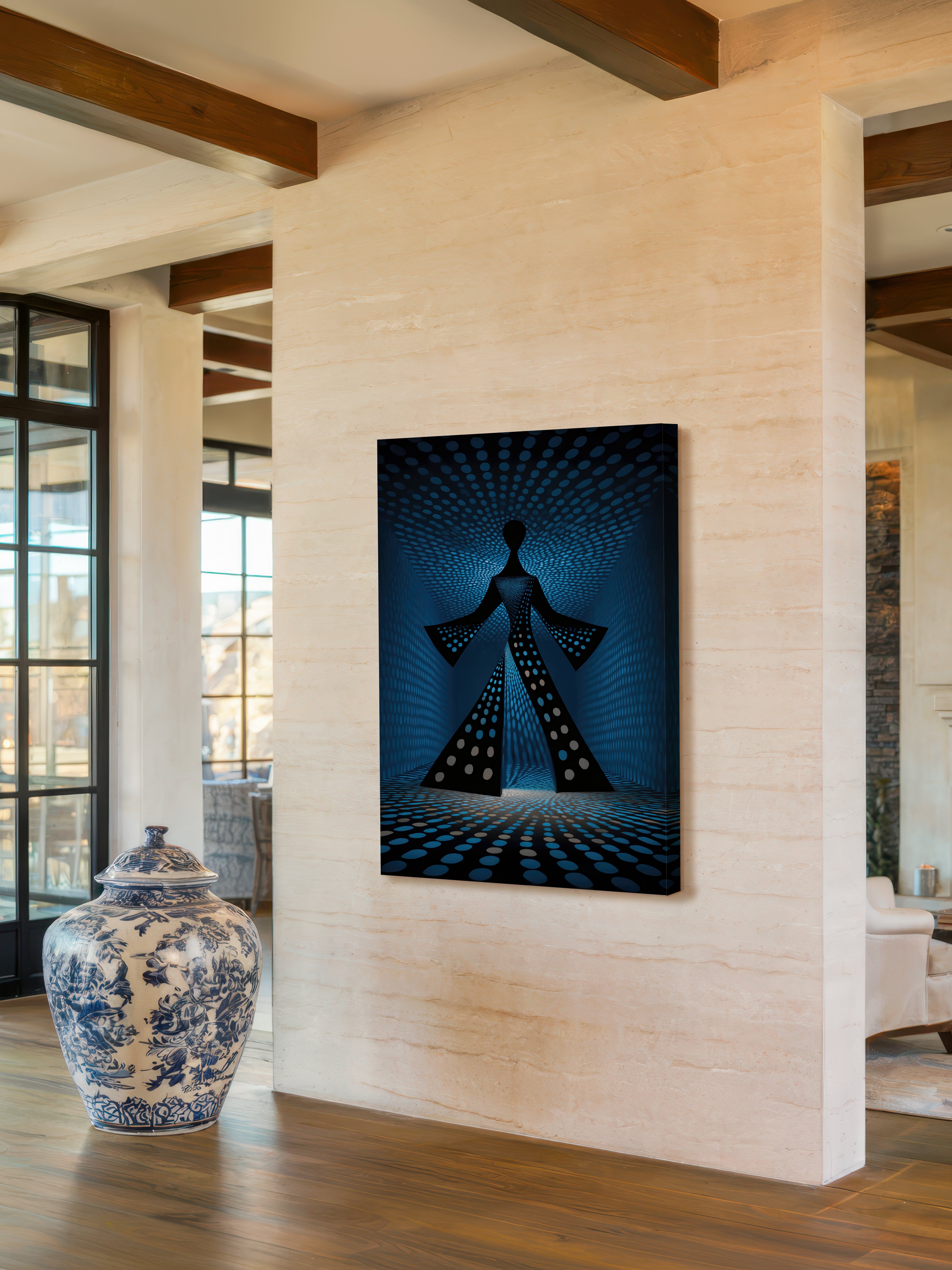 Contemporary Graphic Illustration – Surreal Bold Line Art Wall Art 279