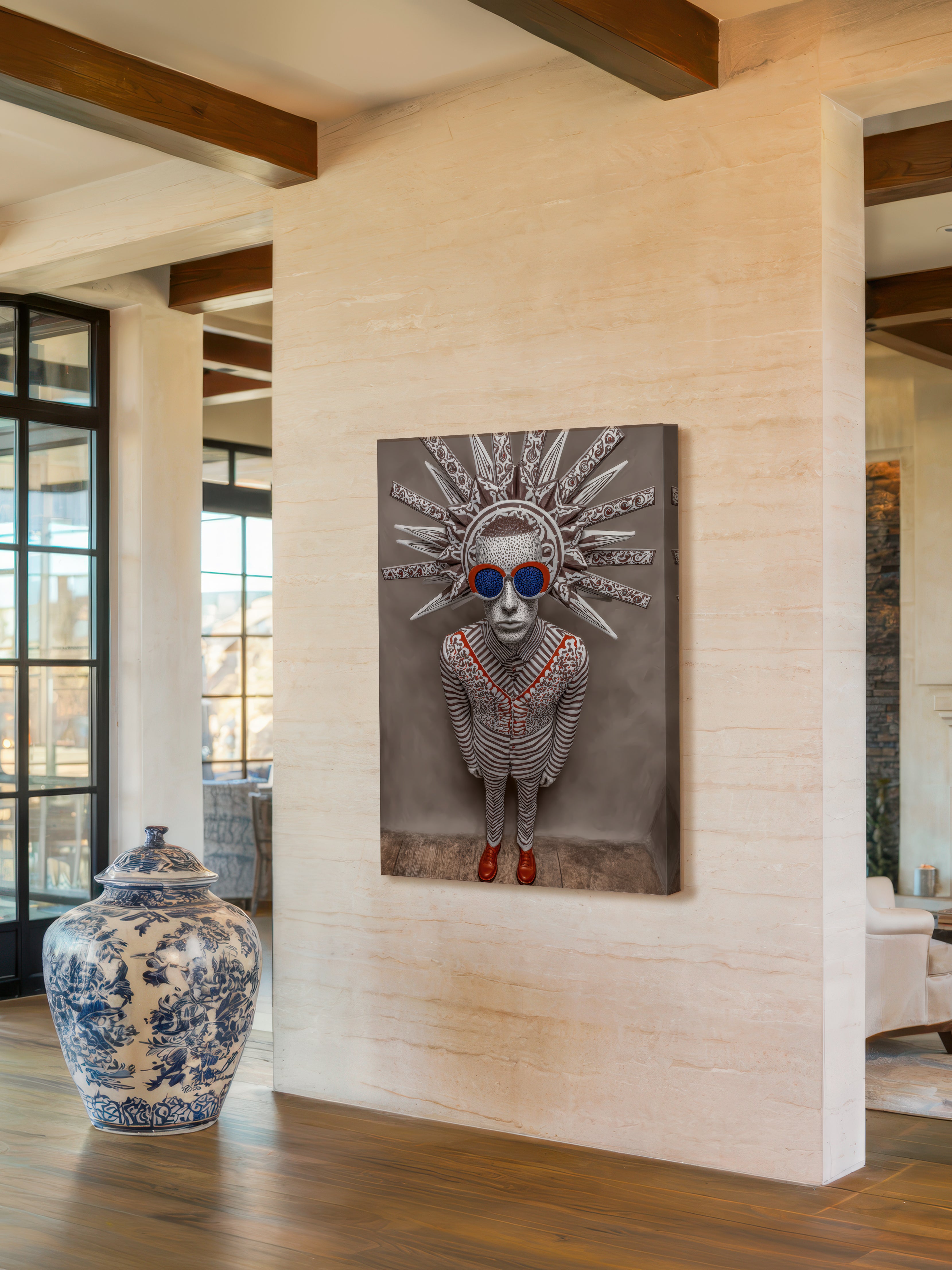 Fine Art Stylized Portrait – Surreal Fine Art Wall Art 032