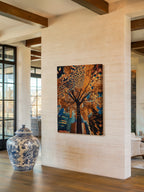 City Tree – Surreal Urban Nature Contrast Wall Art 318