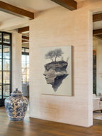 Conceptual Landscape Face – Surreal Landscape Wall Art 104