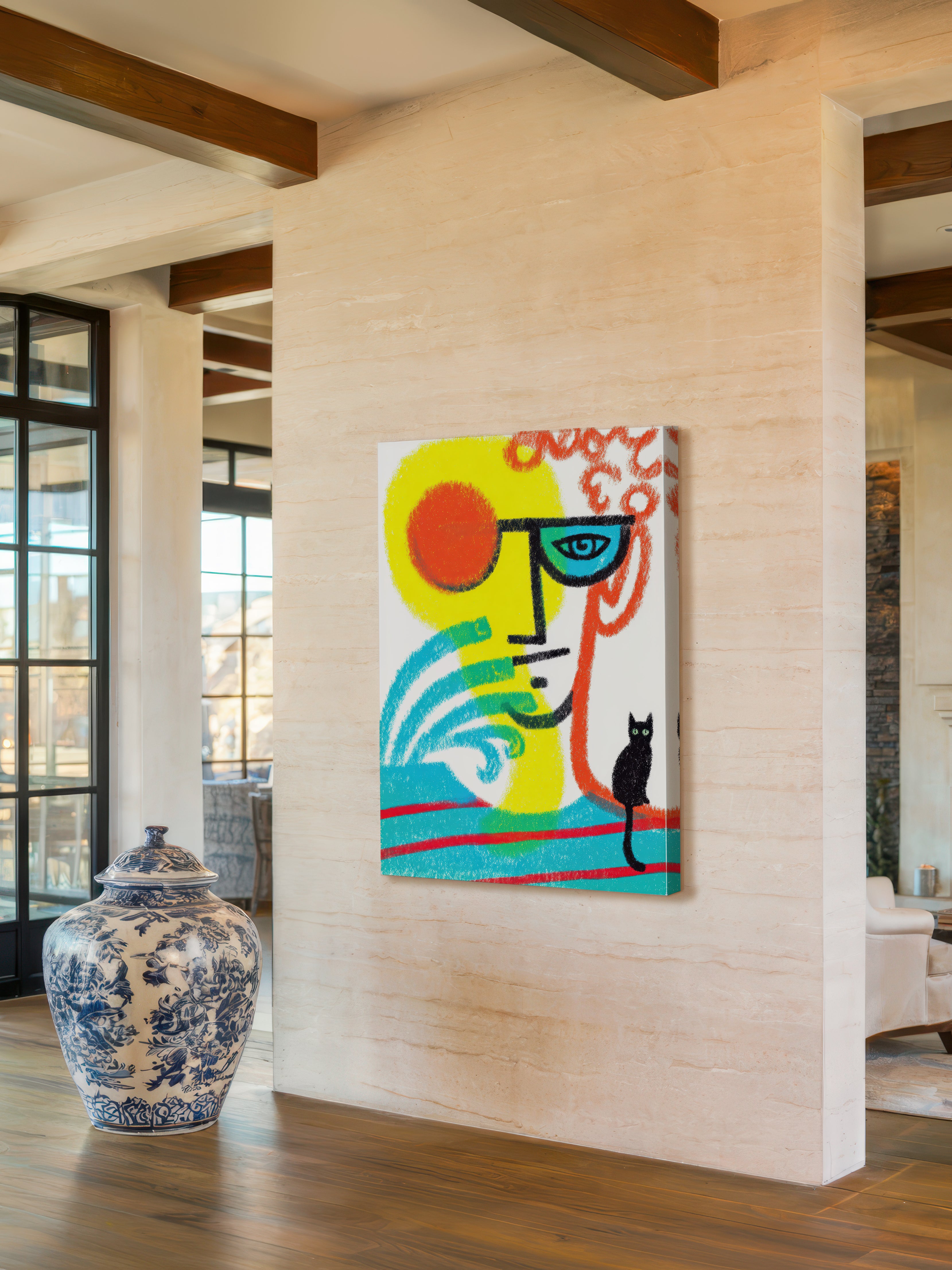 Graphic Pop Illustration – Surreal Bold Graphic Pop Wall Art 255