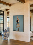 Surreal Tin Figure – Surreal Steampunk Wall Art 139