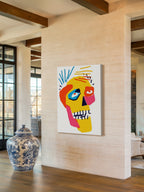 Vivid Mind – Surreal Graphic Pop Skull Wall Art 256