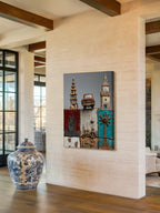 Industrial Mixed Media – Surreal Mechanical Collage Wall Art 369