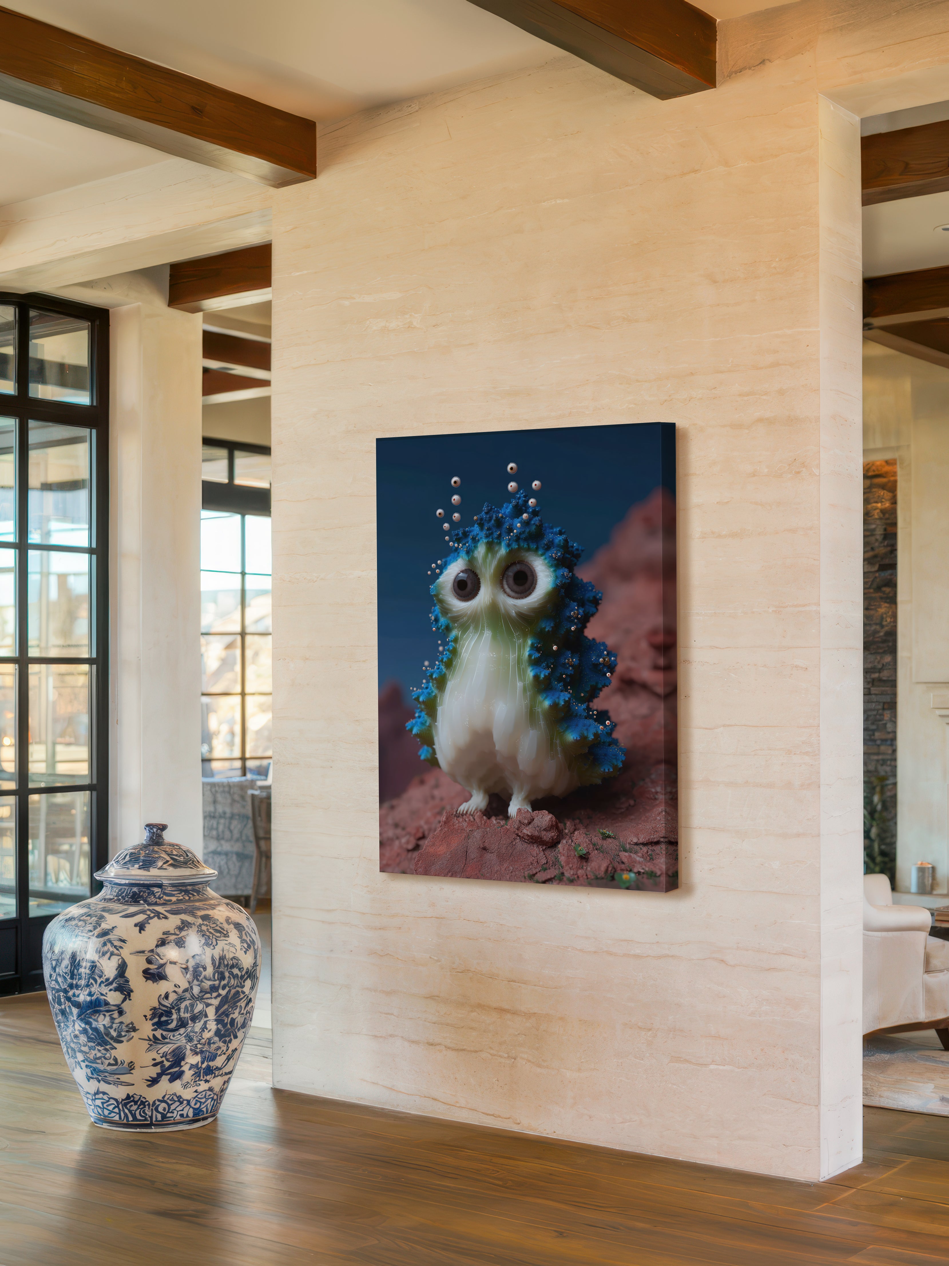 Fractal Creature – Surreal Abstract Wall Art 150