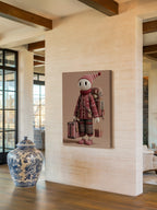 Surreal Textile Character – Surreal Whimsical Wall Art 141