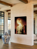 Radiant Silhouette – Surreal Glowing Figure Wall Art 312