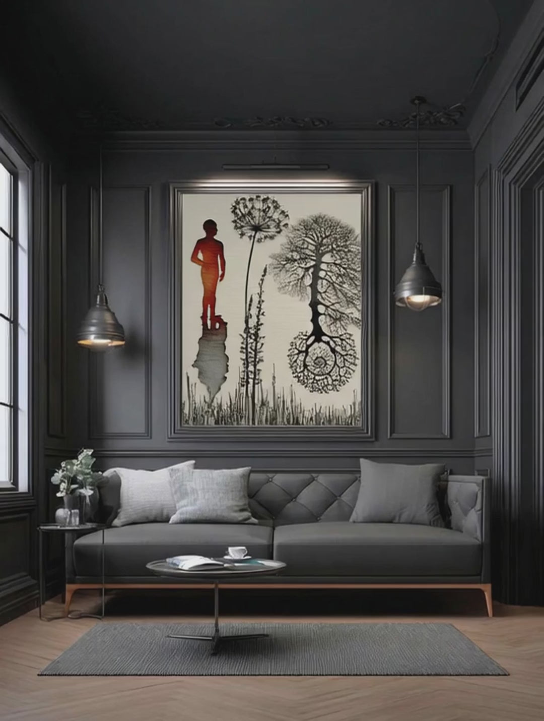 Minimalist Nature Surrealism – Surreal Minimalist Wall Art 487