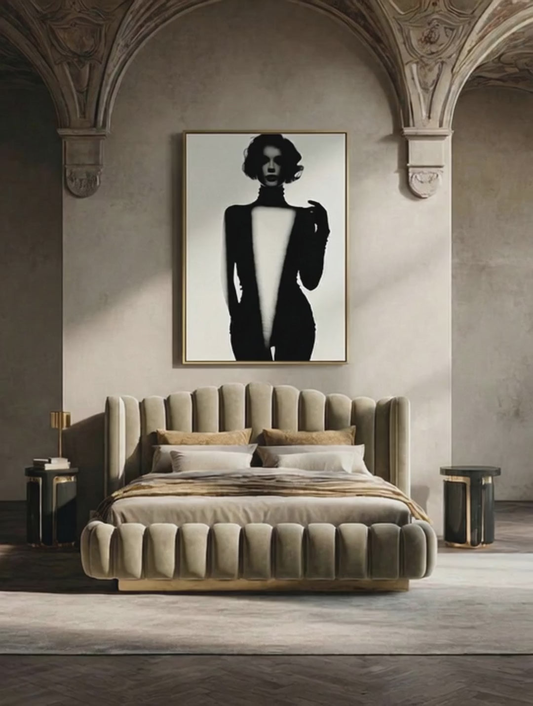 High Contrast Fashion Art – Surreal Fashion Wall Art 095