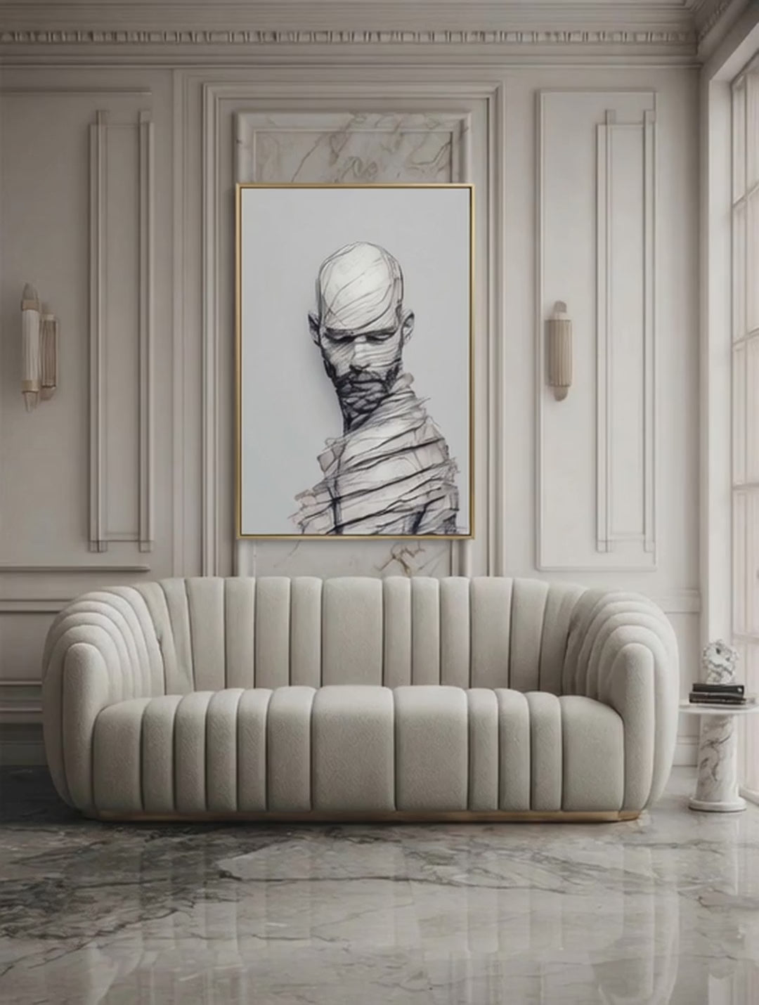 Minimal Conceptual Art – Surreal Minimalist Wall Art 091