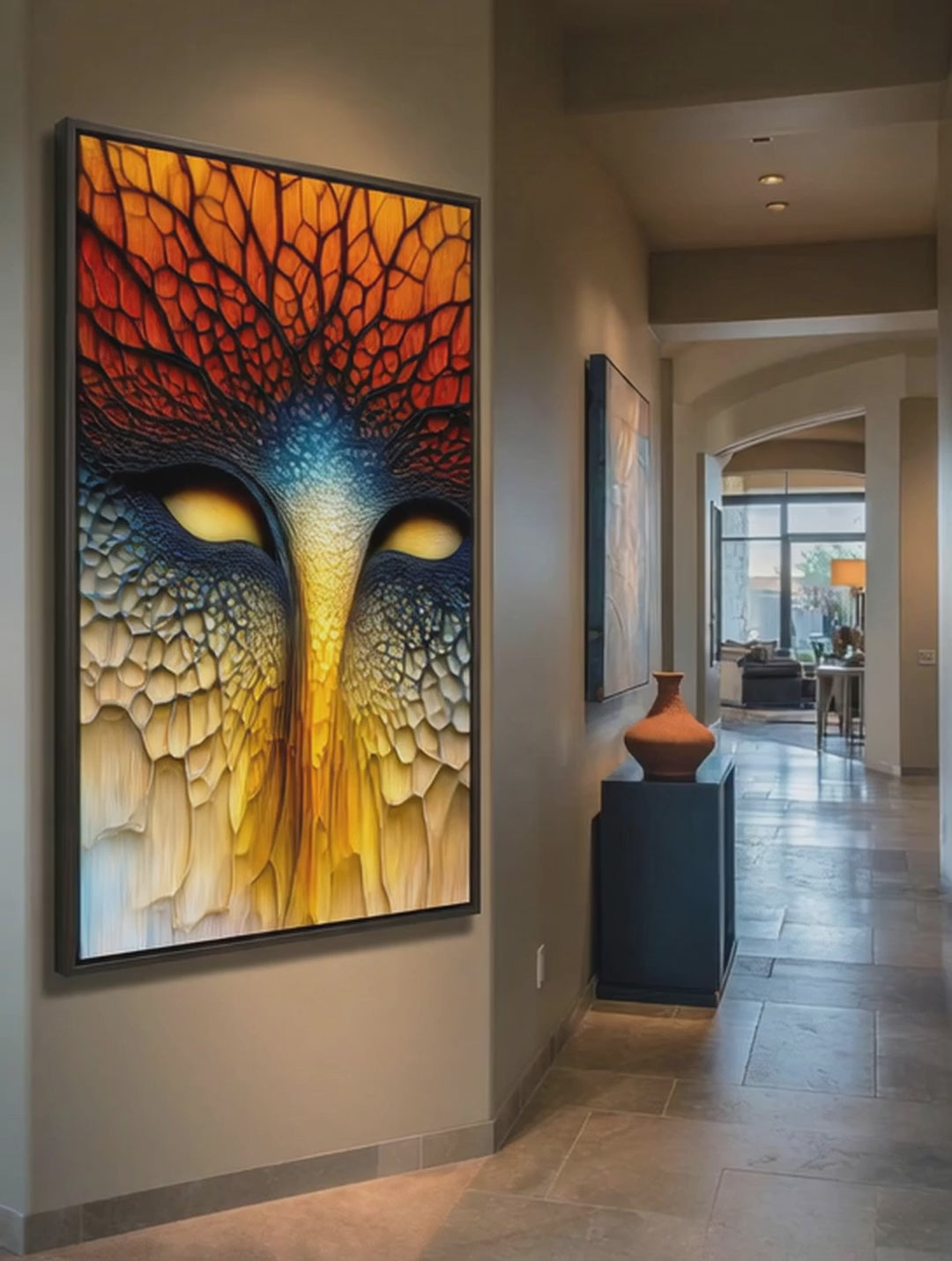 Avian Pulse – Surreal Nature Predator Wall Art 535
