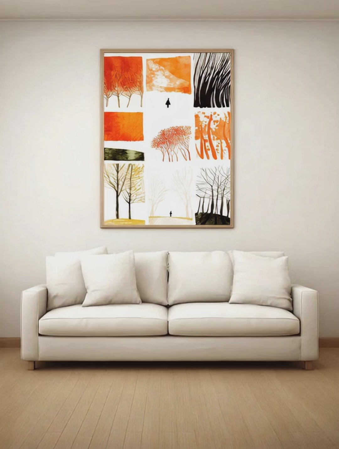 Seasonal Landscape Art – Surreal Landscape Wall Art 063
