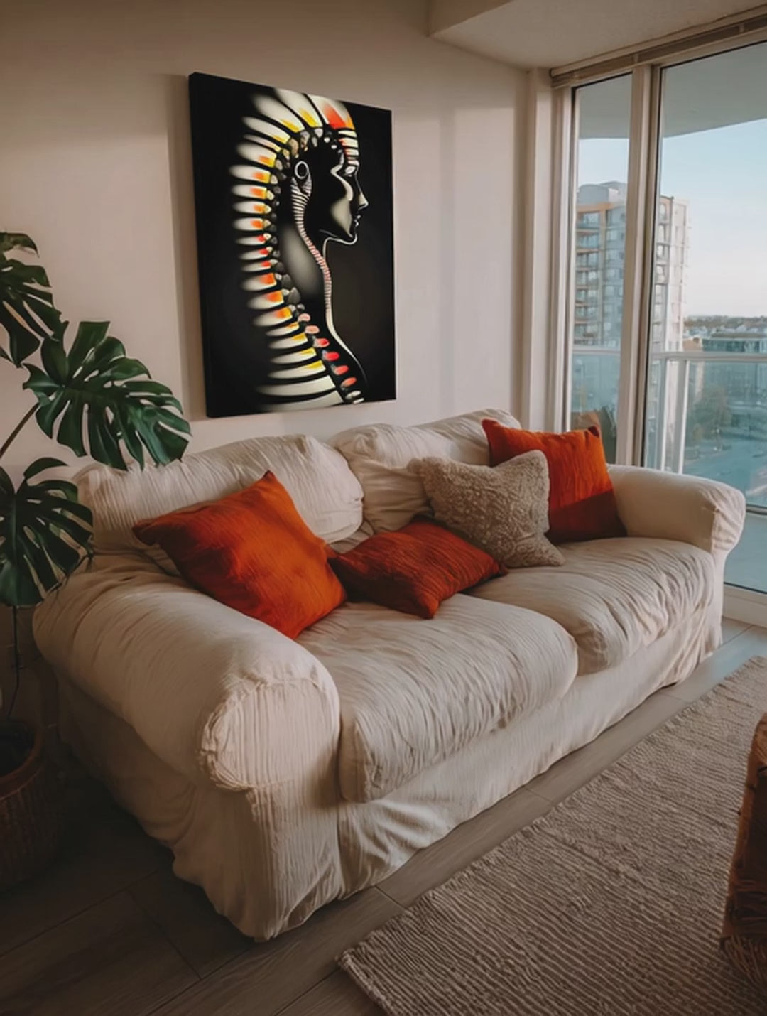 Helix – Surreal Sculptural Portrait Wall Art 507
